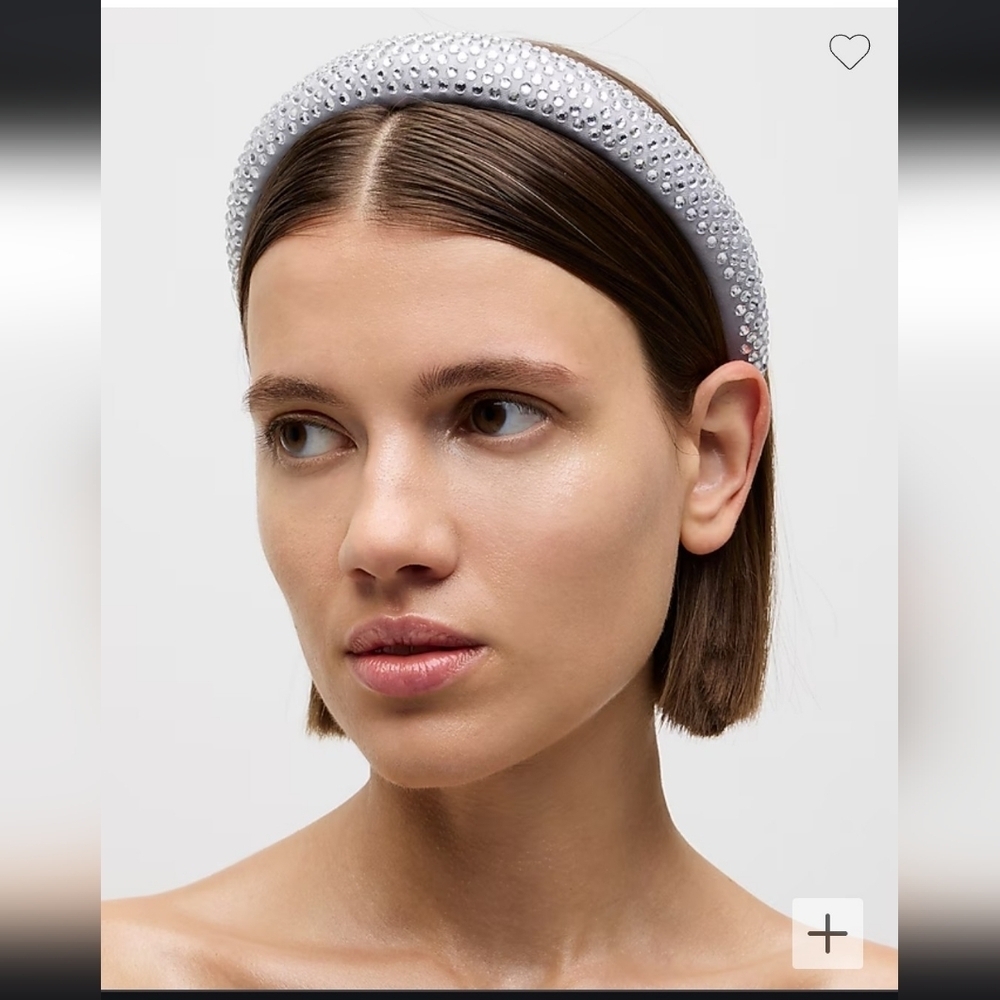 NEW J. Crew Rhinestone Studded Headband Bridal Tiara Wedding Feminine Hair